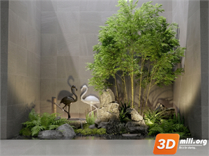 Mini Garden Skp Files 